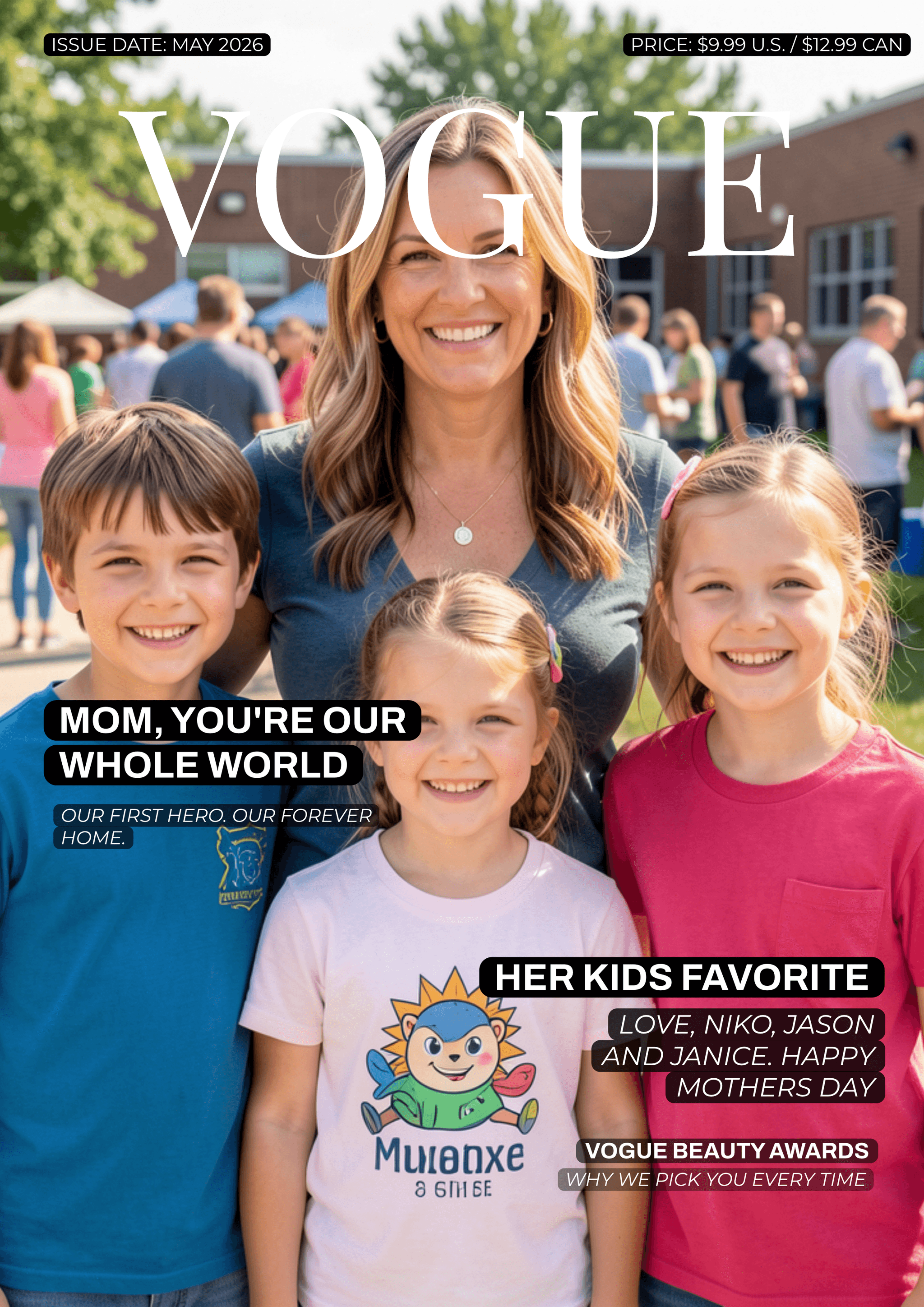 Vogue Kids and Mother