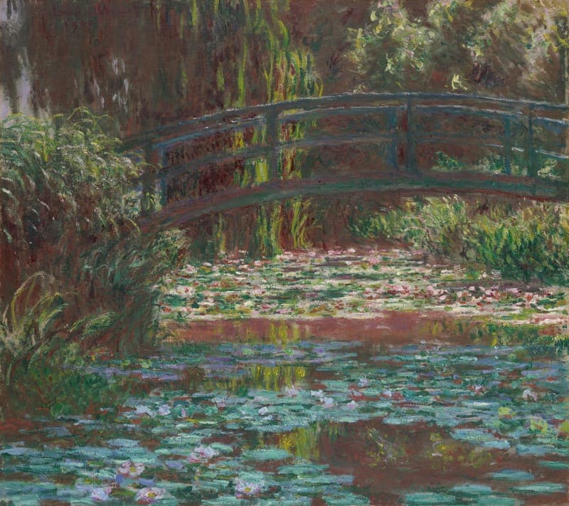 Water Lily Pond, by Claude Monet, 1900