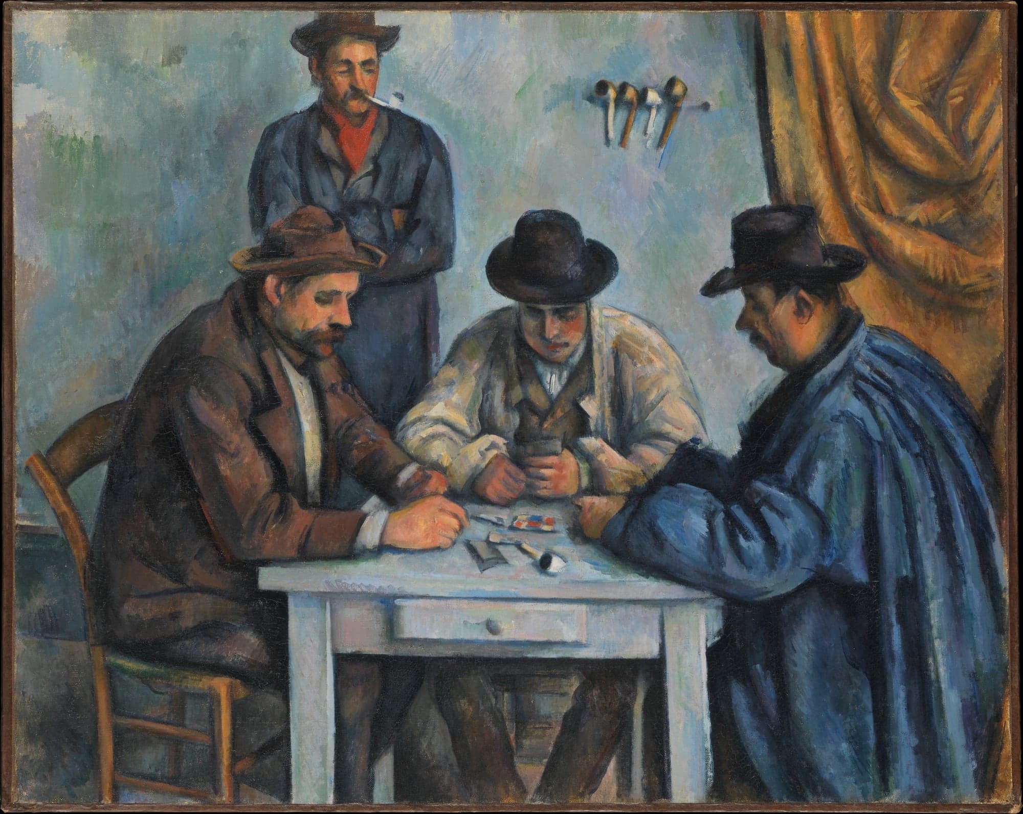 The Card Players, by Paul Cézanne, 1890–92