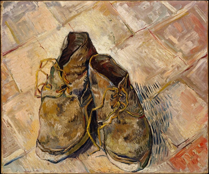Shoes, by Vincent van Gogh, 1888