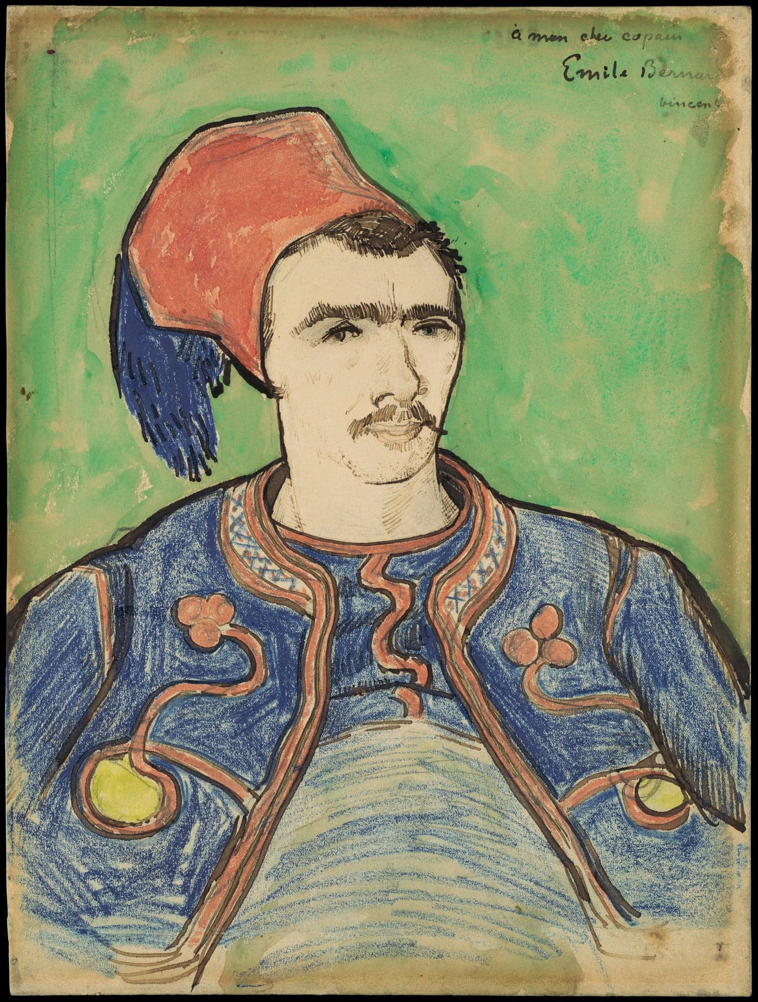 The Zouave, by Vincent van Gogh, ca. June 20, 1888