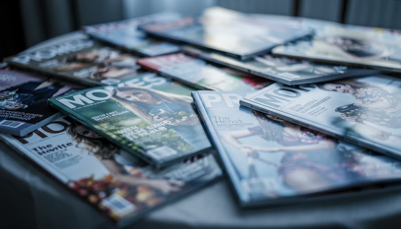 Magazine cover spotlight