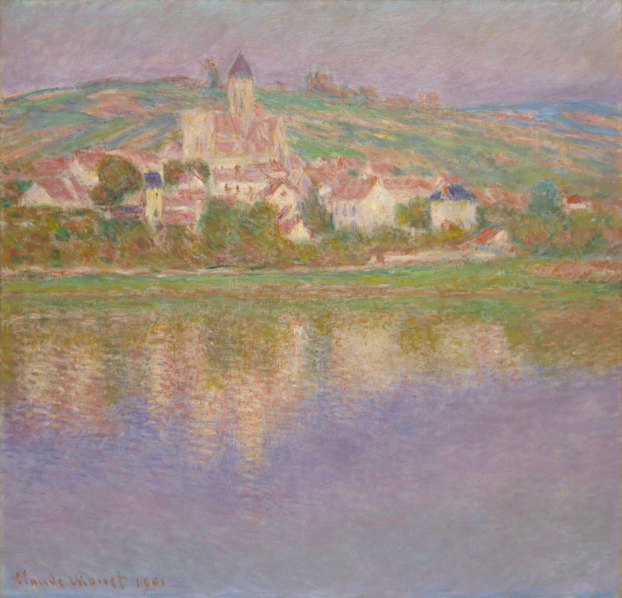 Vétheuil, by Claude Monet, 1901