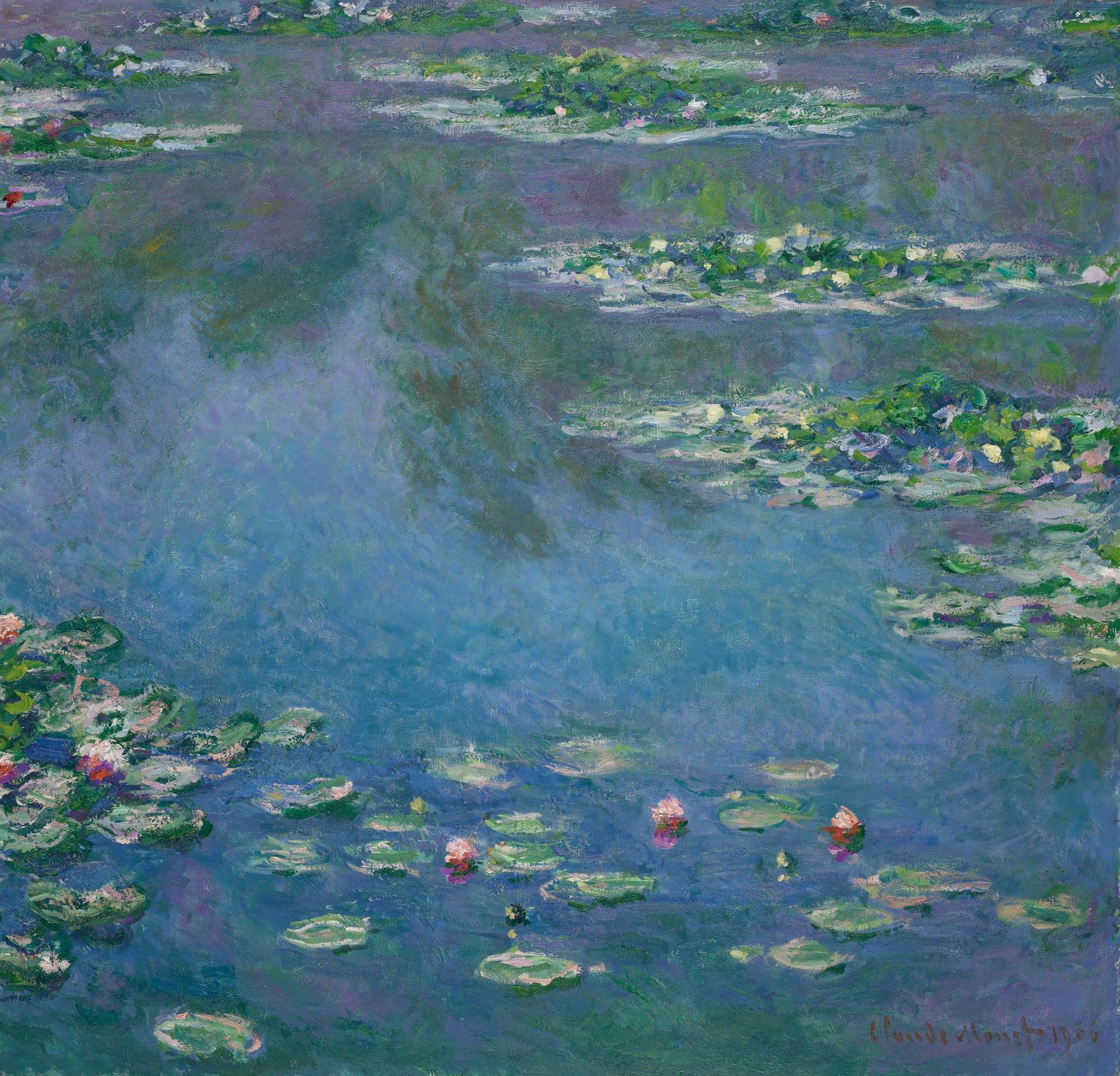 Water Lilies, by Claude Monet, 1906