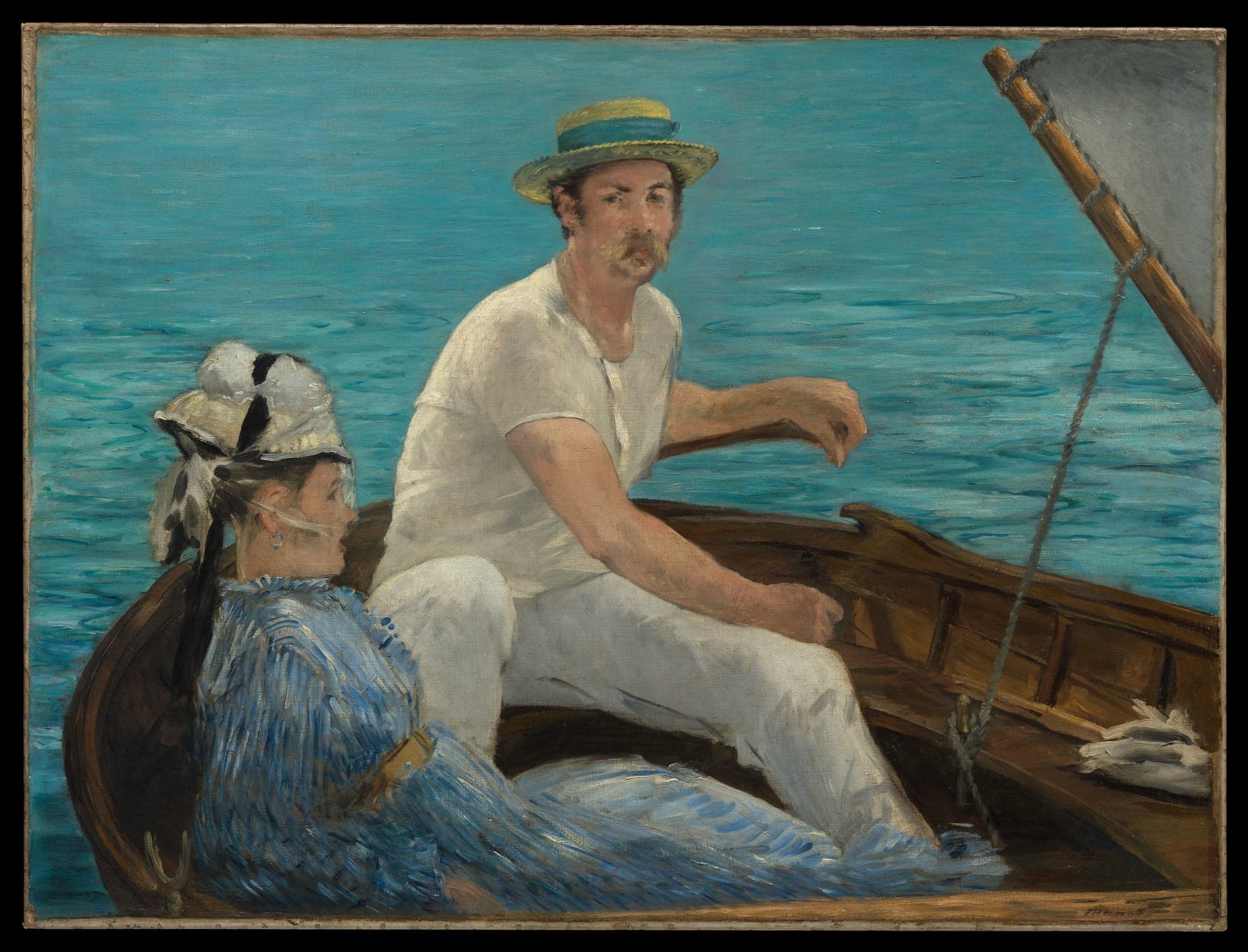 Boating, by Edouard Manet, 1874