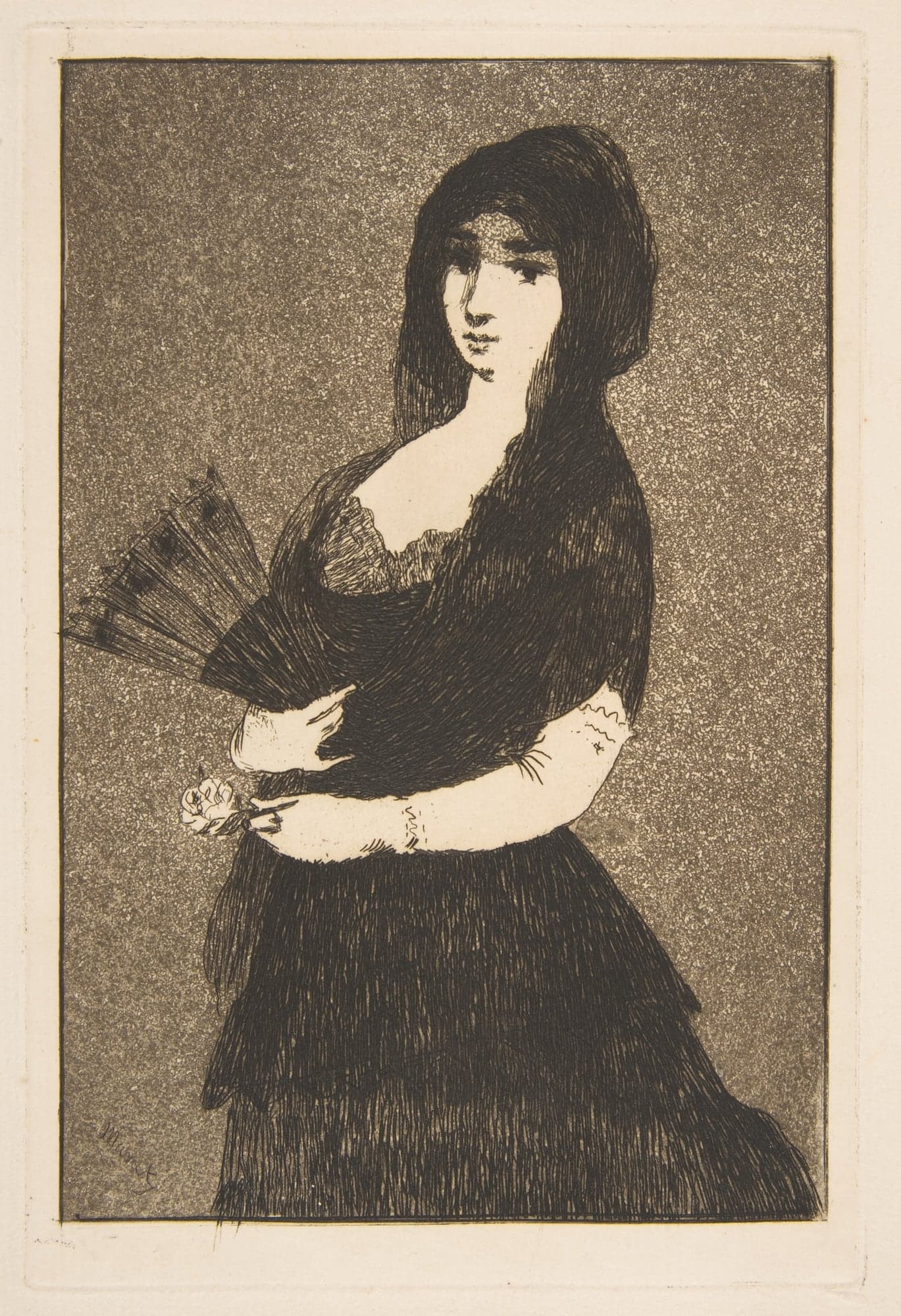 Exotic Flower, by Edouard Manet, 1868