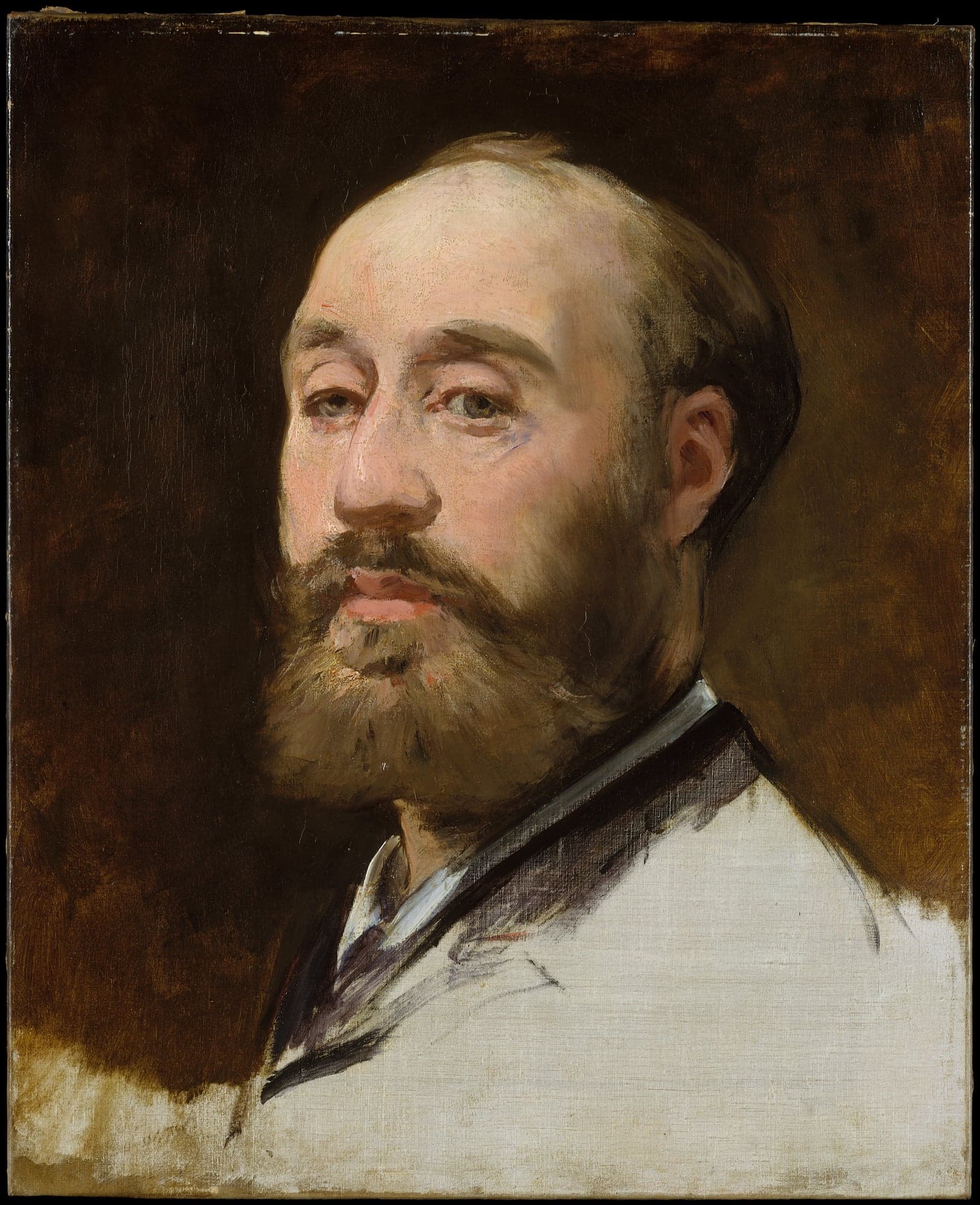 Head of Jean-Baptiste Faure (1830–1914), by Edouard Manet, 1882–83