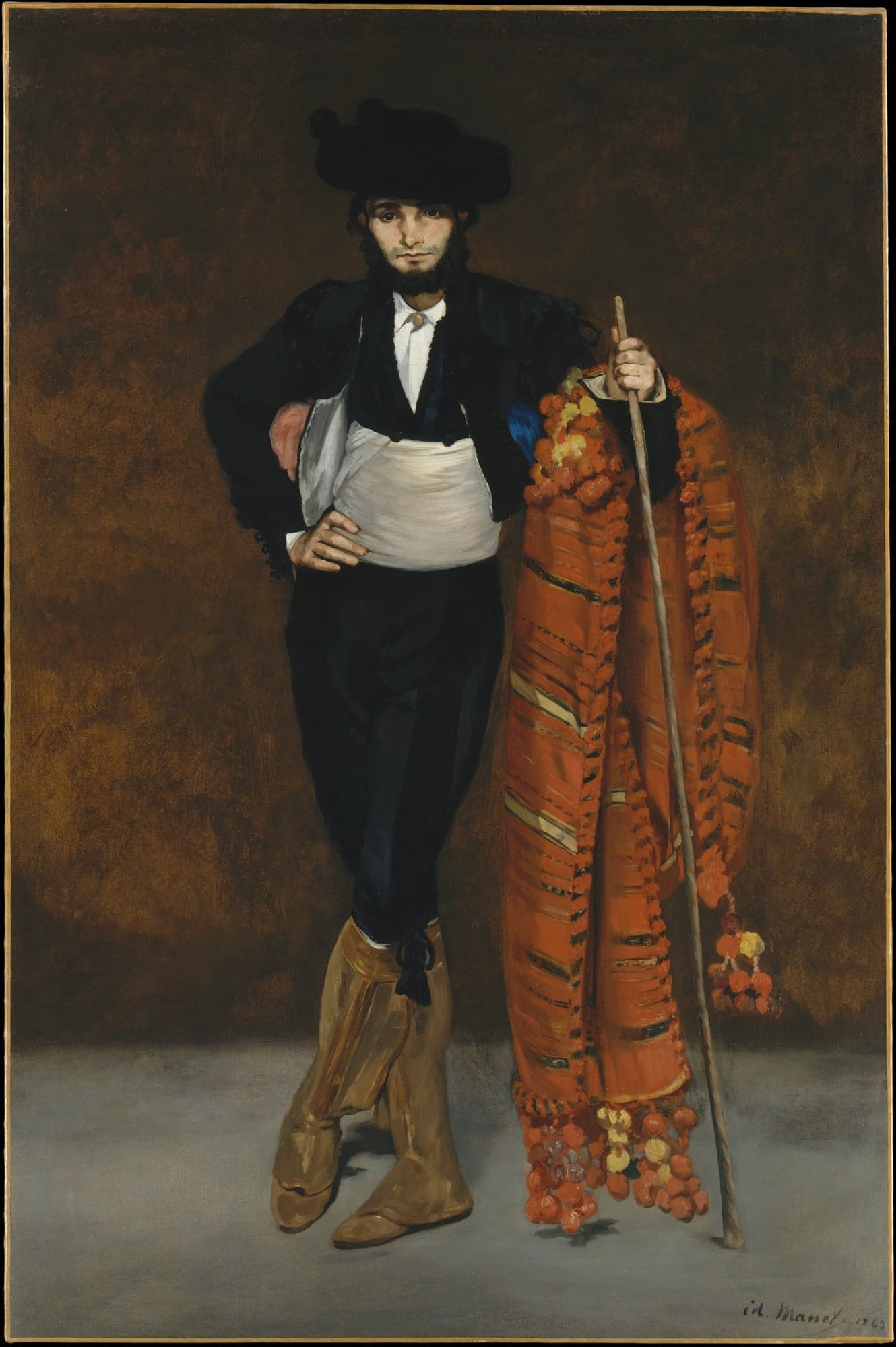 Young Man in the Costume of a Majo, by Edouard Manet, 1863