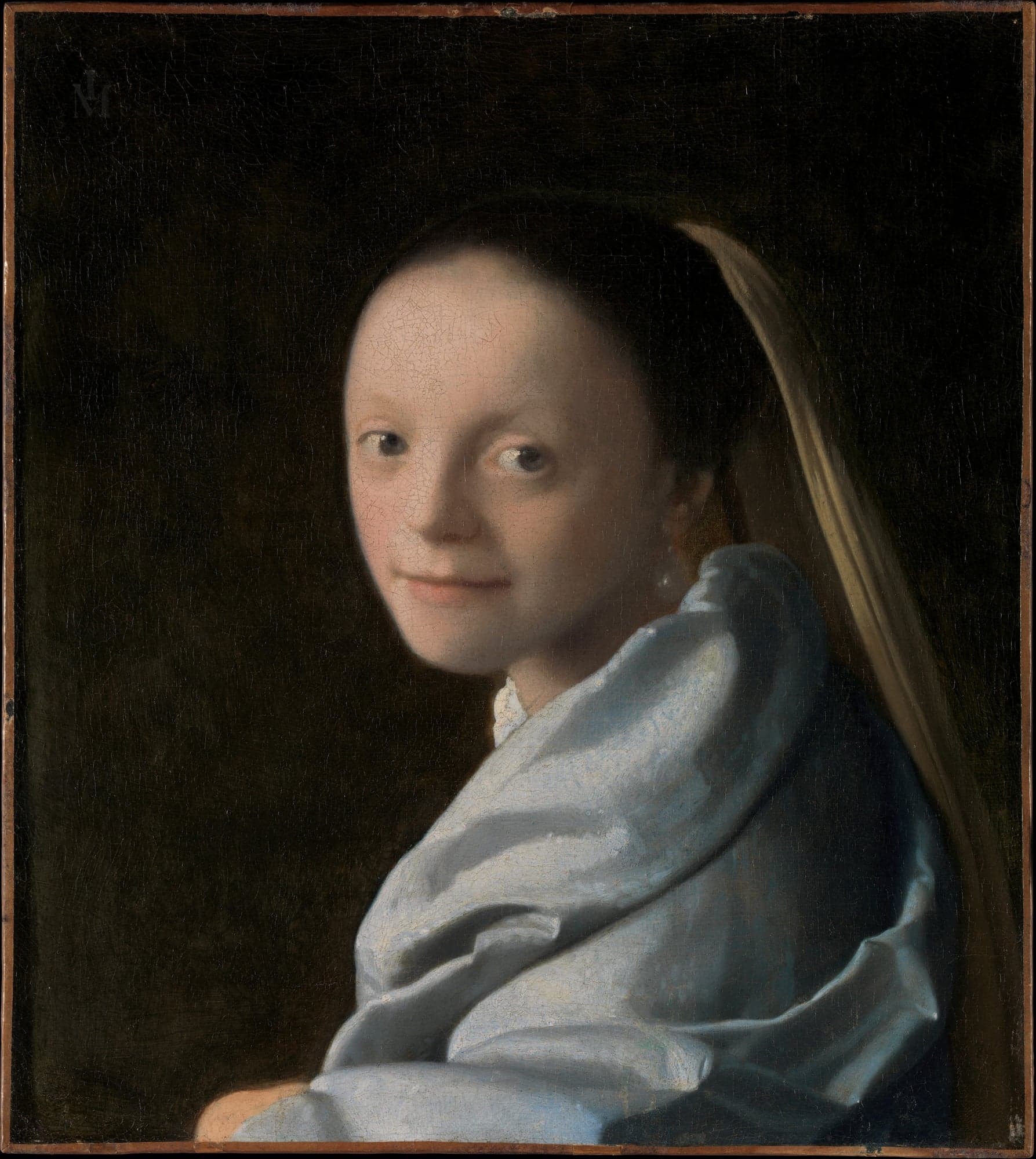 Study of a Young Woman, by Johannes Vermeer, ca. 1665–67