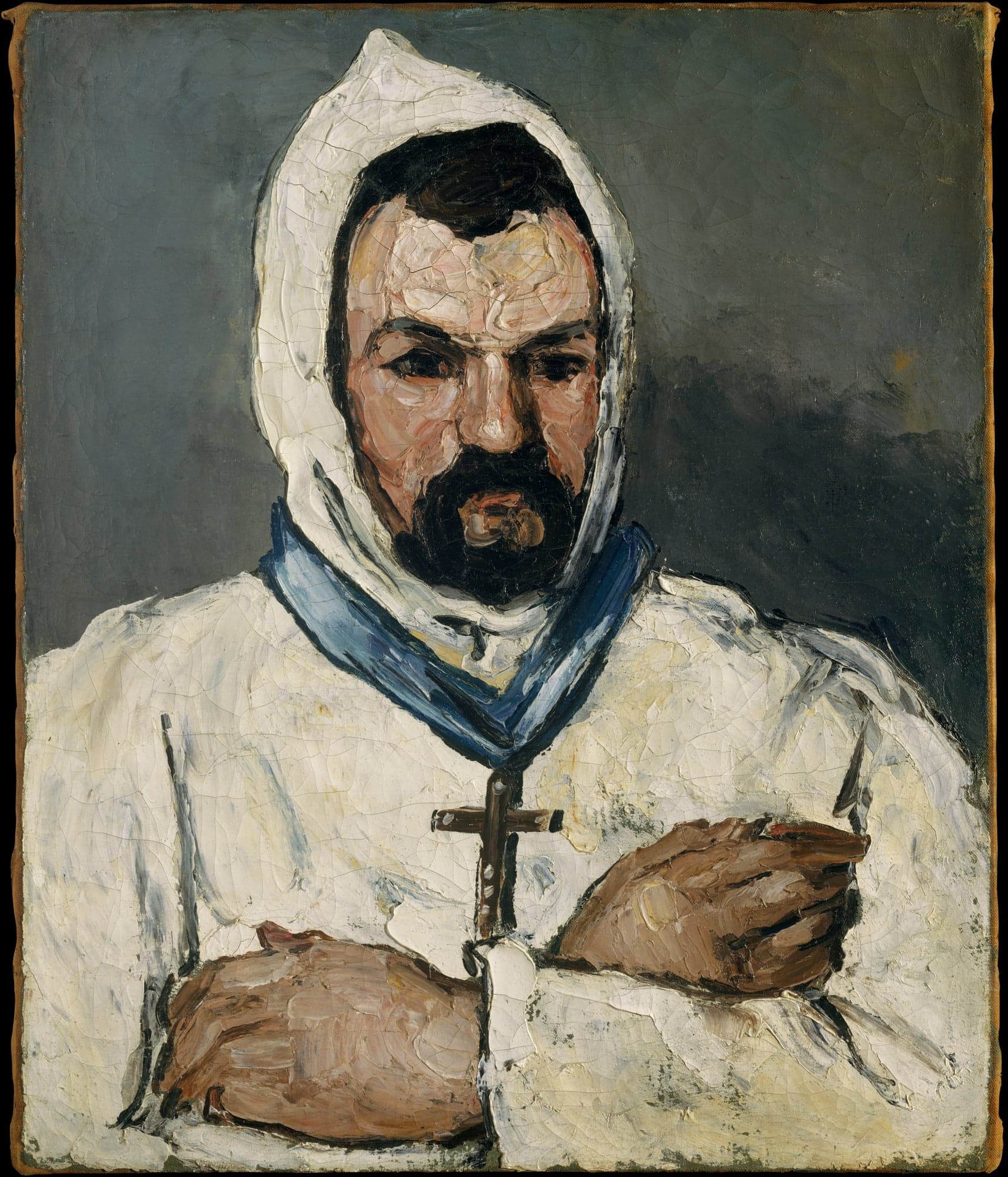 Antoine Dominique Sauveur Aubert (born 1817), the Artist's Uncle, as a Monk, by Paul Cézanne, 1866