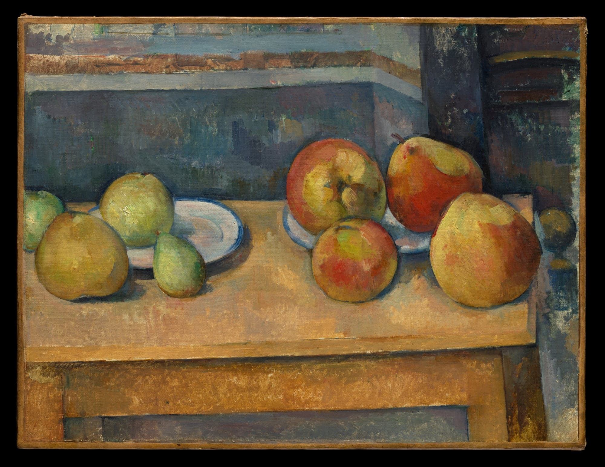 Still Life with Apples and Pears, by Paul Cézanne, ca. 1891–92