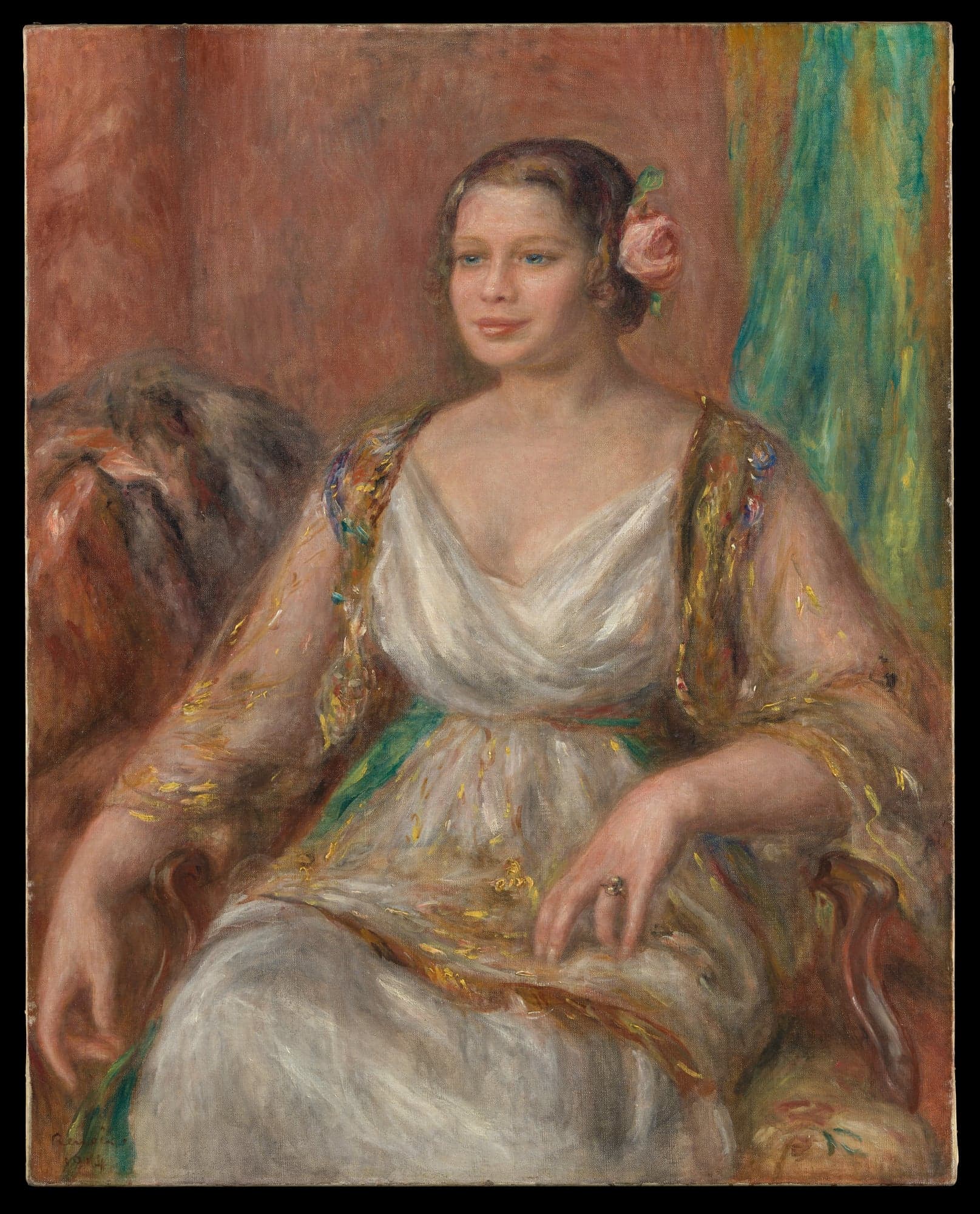 Tilla Durieux (Ottilie Godeffroy, 1880–1971), by Auguste Renoir, 1914