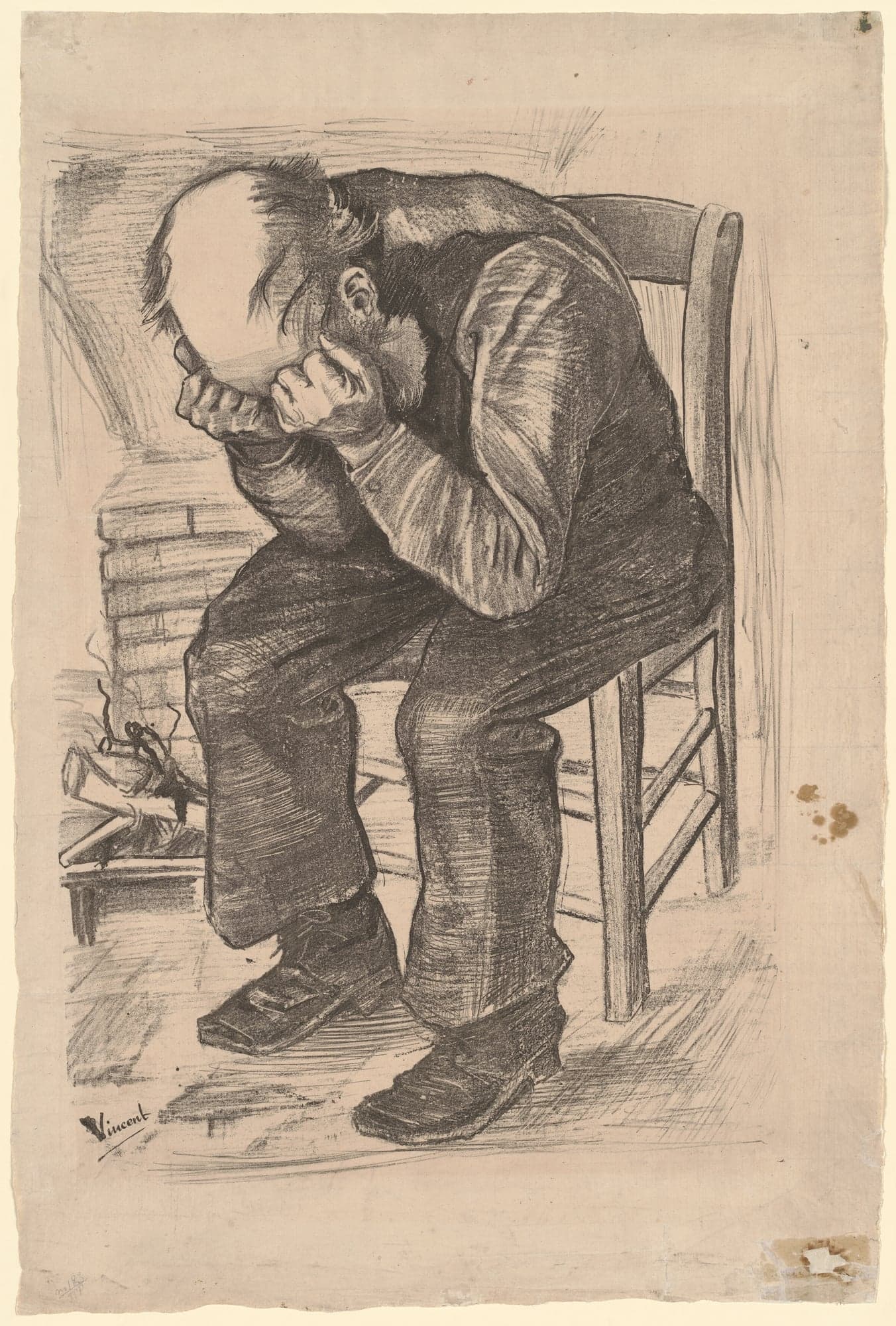 At Eternity's Gate, by Vincent van Gogh, November 26−27, 1882