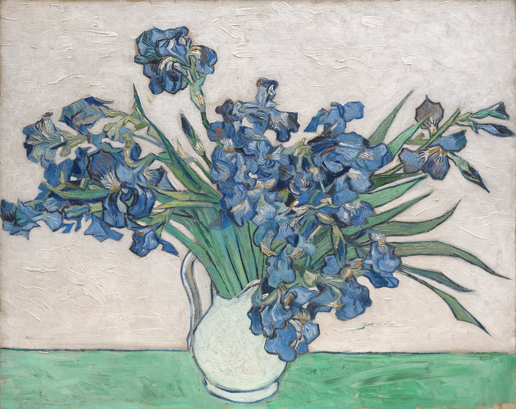 Irises, by Vincent van Gogh, 1890