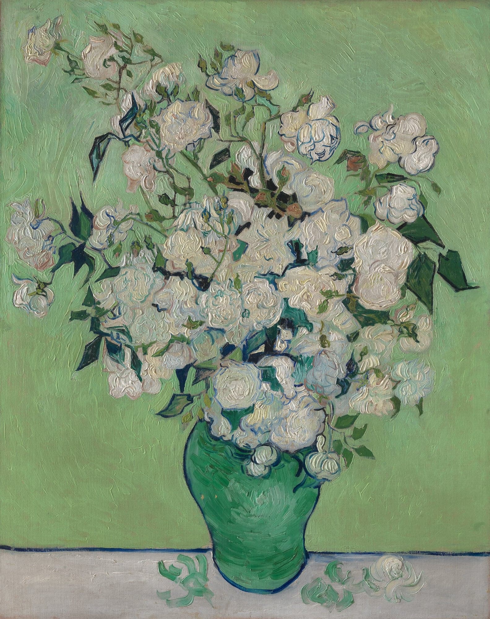 Roses, by Vincent van Gogh, 1890