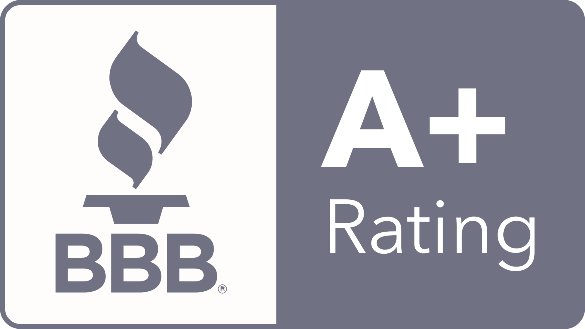 BBB Accredited Business - A+ Rating