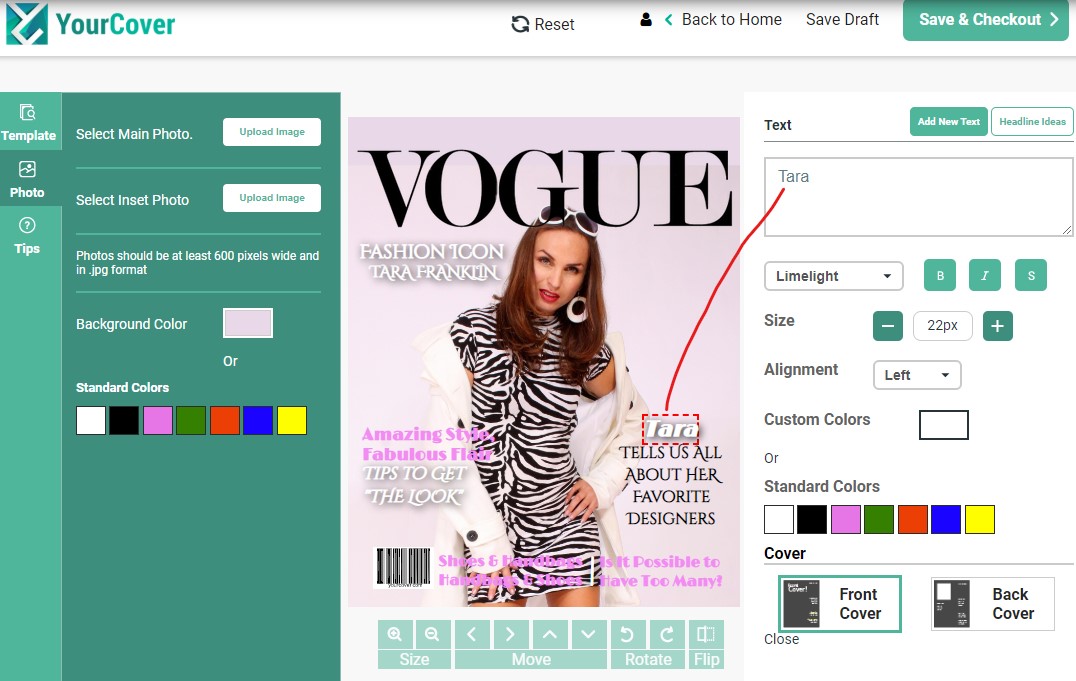 How to Create Your Own Vogue Magazine Cover