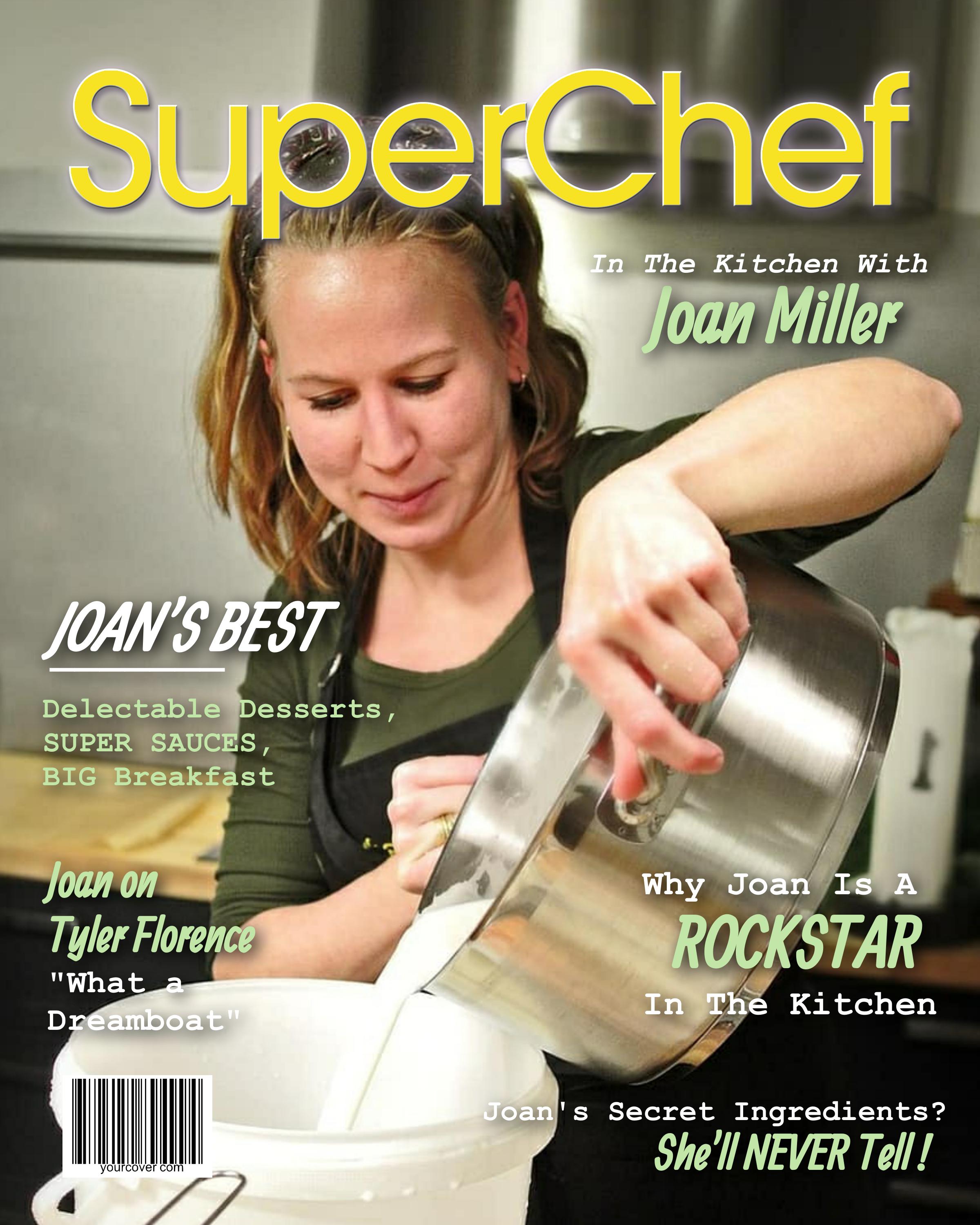 SuperChef Personalized Magazine Cover Template