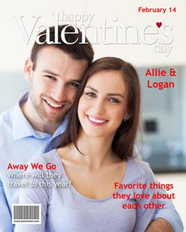 YourCover Valentines Day Magazine Cover