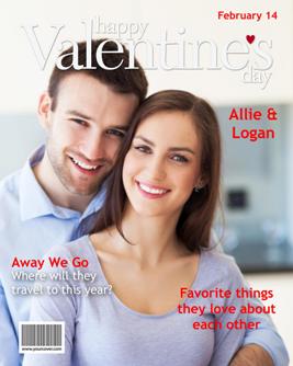 YourCover Valentines Day Magazine Cover